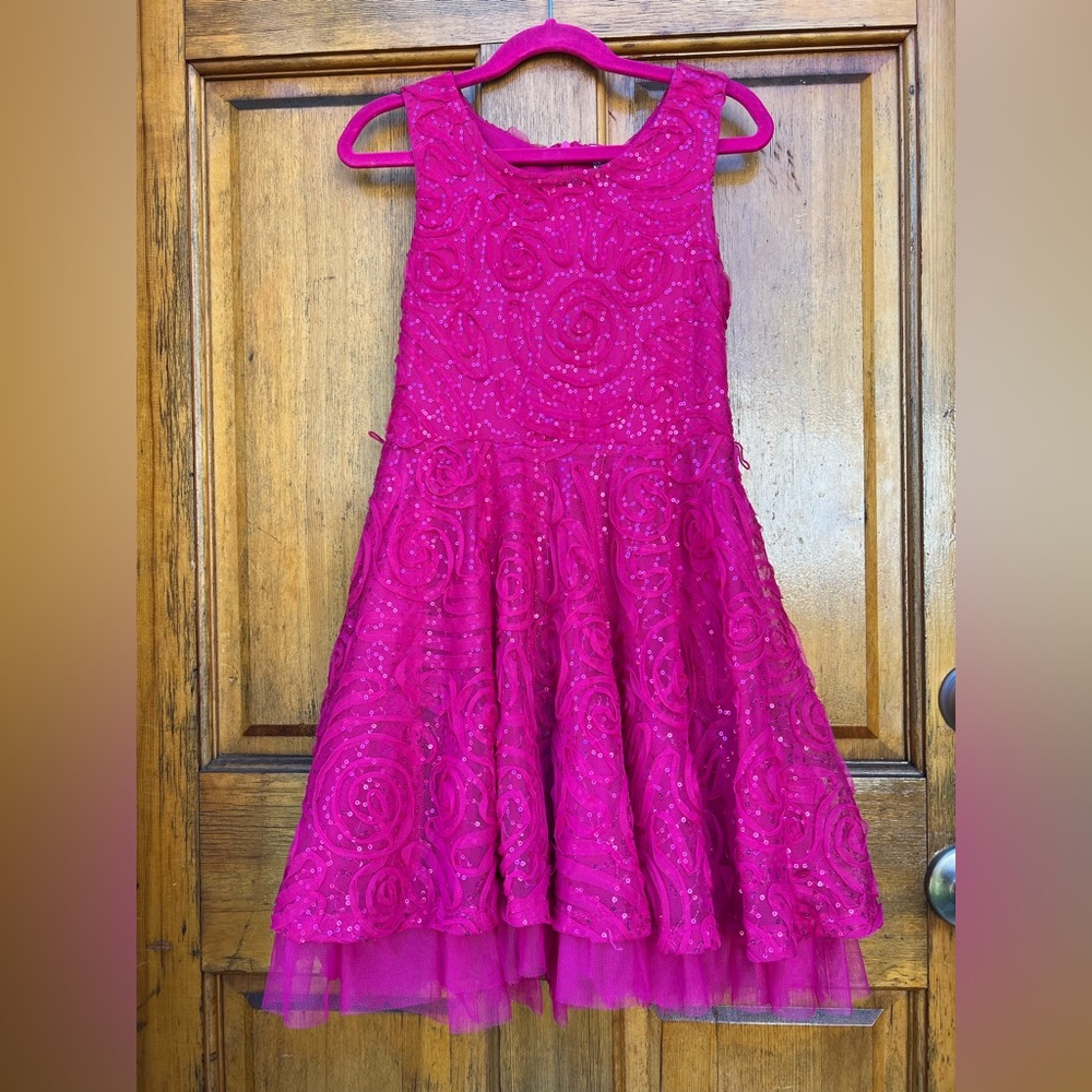 Elegant Pink Kids Dress